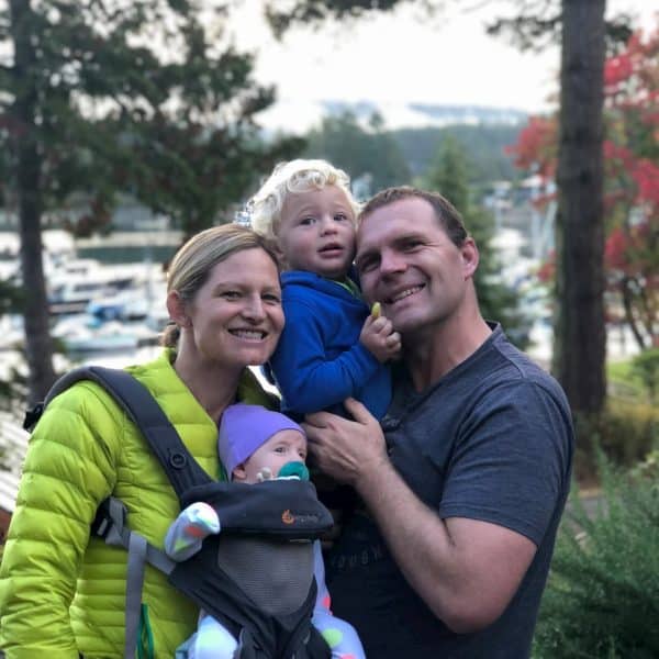 The family and their Camino baby