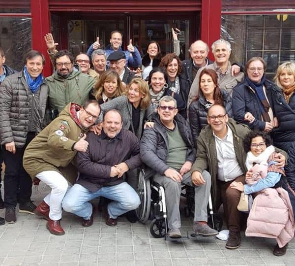 javier with family and friends